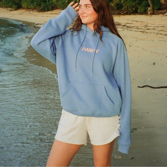 Dandy Worldwide Sky Blue Hoodie - Picture 2 of 5